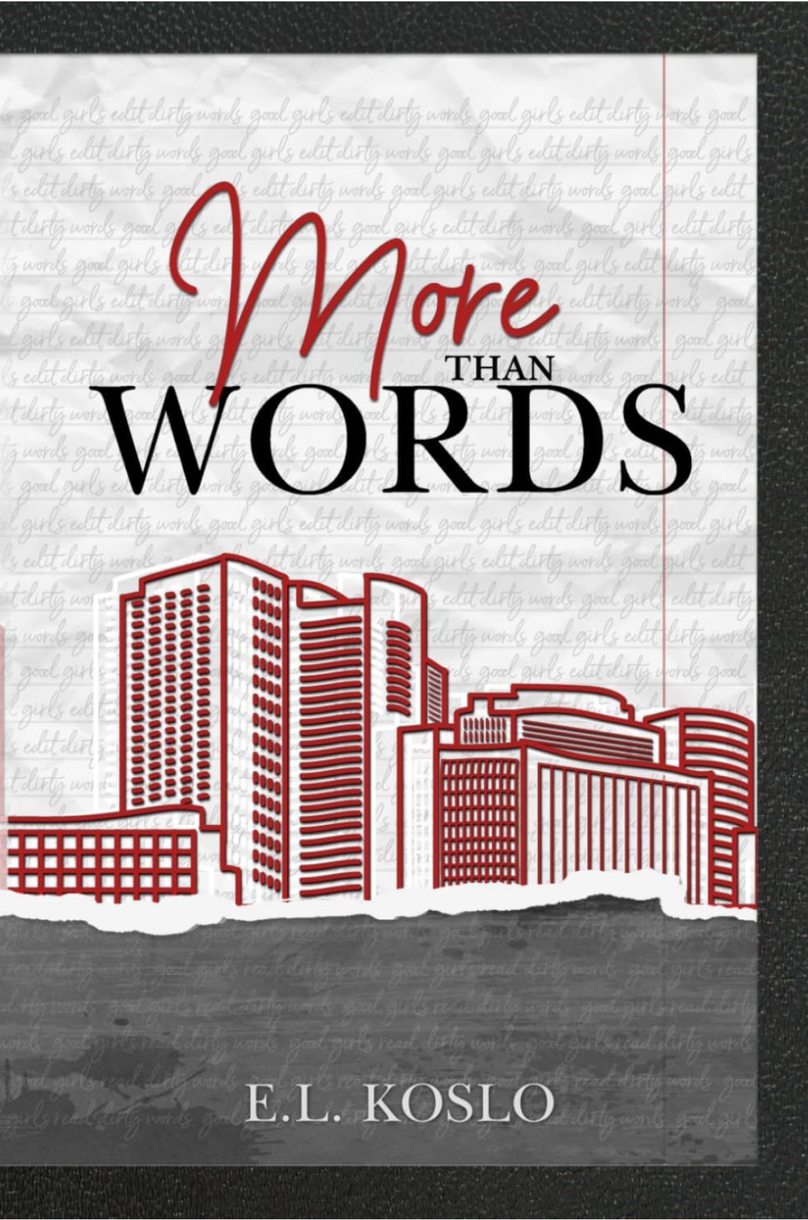 Dirty Words Series - 04 - More Than Words Hardcover